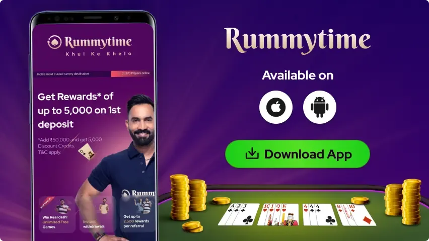 Download RummyTime Real Cash Rummy App